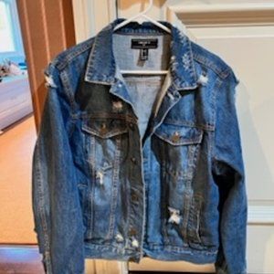 Forever 21 Mens Denim Jacket Large